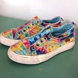 Blowfish rainbow sneakers size 1